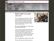 Tablet Screenshot of about-online-loans.com